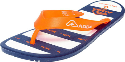 

Adda Slippers, Navy orange