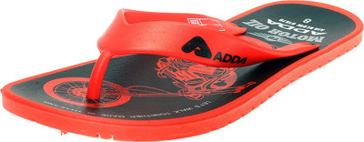 Adda Flip Flops, Red black