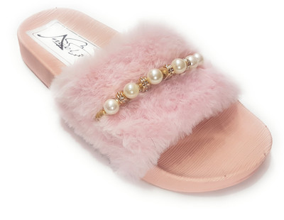 

Angel Fashion Slides, Pink