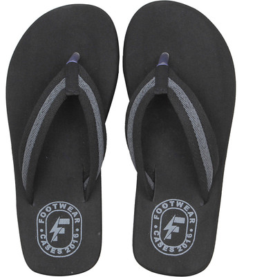 

Flute Feel the Air Flip Flops, Black::grey