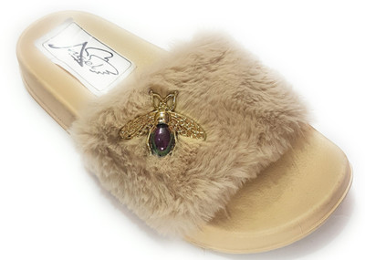 

Angel Fashion Slides, Brown
