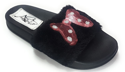 

Angel Fashion Slides, Black