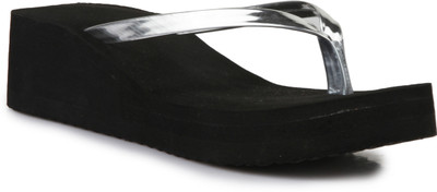 

Dicy Women's Slipper And Flip Flops For Home And Outdoor Slippers, Silver