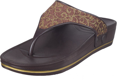 

Lil Firestar FL12 Flip Flops, Brown