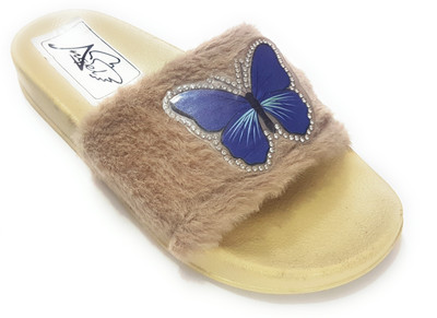 

Angel Fashion Slides, Brown