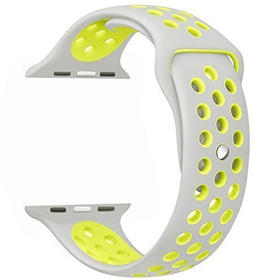 Memore Nike Sport replacement Loop Band for Apple Watch Nike+ Series 1, Series 2, Series 3/42mm L Grey-Volt Smart Watch Strap(Mullti Color) available at flipkart for Rs.999