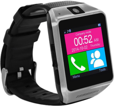

Mindmaker 4G Mobile Watch Phone with Calling System Supports iOS & Android Device Smartwatch(Black Strap Free Size)