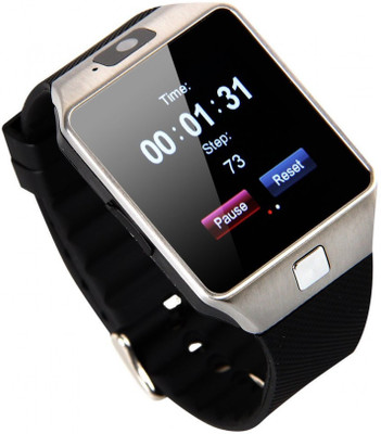 

ESTAR Presenting Bluetooth Smartwatch With Sim-Card Support for Samsung Beat 3510 Silver Smartwatch(Black Strap Free Size)