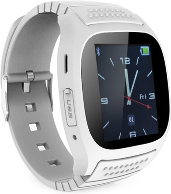 

IBS M26 Bluetooth Smart Watch Phone with Camera with Apps like Facebook and WhatsApp For Android/IOS WHITE Smartwatch(White Strap FREE SIZE)