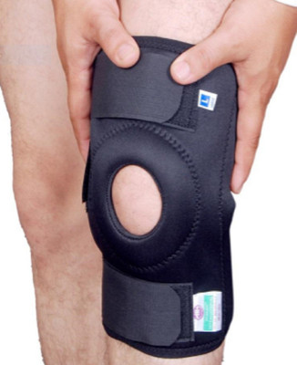 

Hiakan KNEE SUPPORT (HINGED) OPEN PATELLA (Universal) Knee Support(Black
