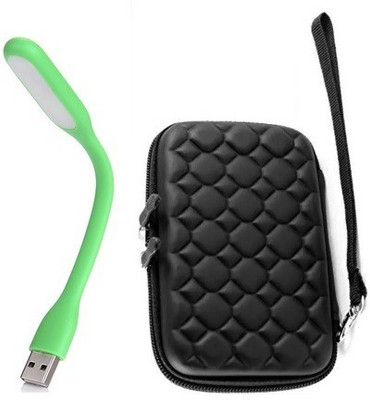 

durReey Mini Flexible USB LED Light Lamp for Laptop Computer Keyboard Reading Notebook with Bubble Design Case 2.5 Inch Pouch for Multipurpose Use D6 Led Light, Laptop Accessory(Black, Green)