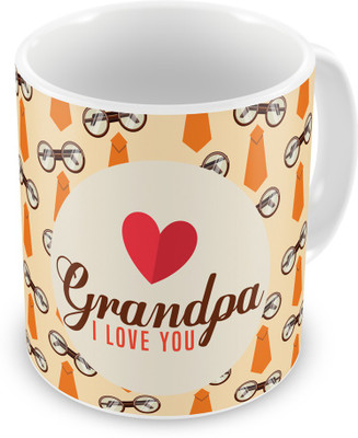 

Indigifts 42 Ceramic Mug(330 ml), Yellow