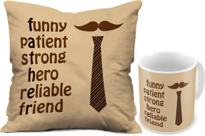 

Indigifts Cushion, Mug Gift Set