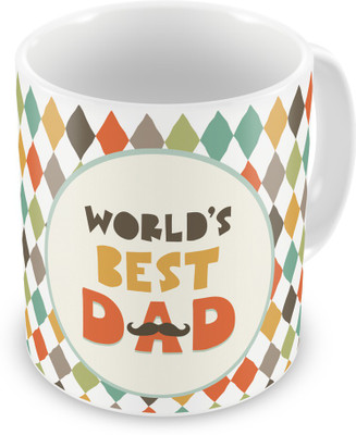 

Indigifts 14 Ceramic Mug(330 ml), Multicolor