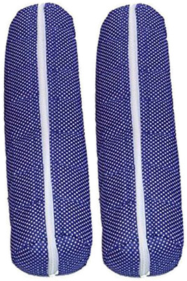 KUBER INDUSTRIES Single Roll Bangle Box In Cloth Material Blue Set of 2 Pcs (Code-COM016) Jewellery Vanity Box(Blue)