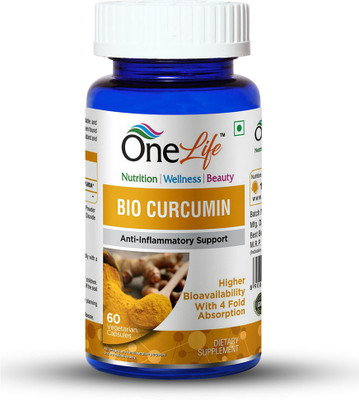 

OneLife Bio Curcumin - Antioxidant For Immunity (60 capsules)(100 mg)