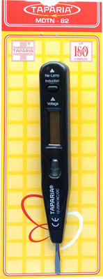 

Taparia MDTN82 VOLTAGE TESTER WITH NEON BULBS AND LCD DISPLAY Digital Voltage Tester