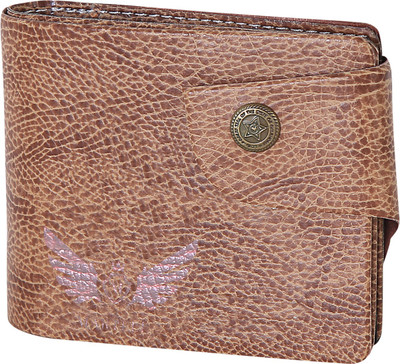 

Martell Men Brown Artificial Leather Wallet(3 Card Slots), Light brown