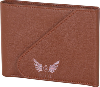 

Martell Men Brown Artificial Leather Wallet(6 Card Slots), Light brown