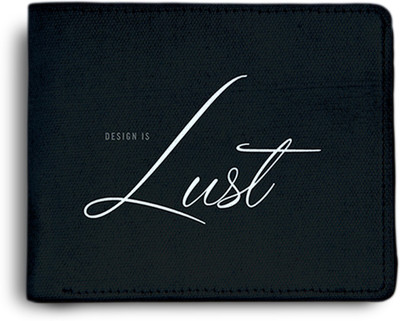 

ShopMantra Men Casual, Formal Multicolor Genuine Leather, Canvas Wallet(6 Card Slots), Black
