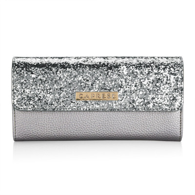 

Caprese Women Grey Artificial Leather Wallet(6 Card Slots)