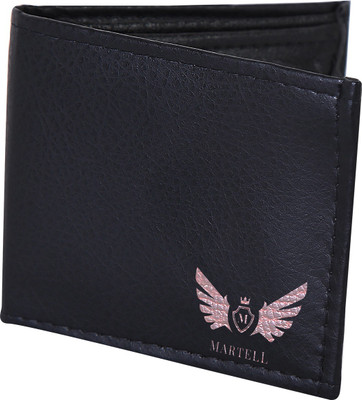 

Martell Men Black Artificial Leather Wallet(3 Card Slots)