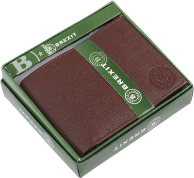 

Brexit Men Brown Artificial Leather Card Holder(10 Card Slots)