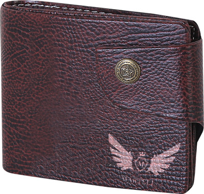 

Martell Men Brown Artificial Leather Wallet(3 Card Slots), Dark brown