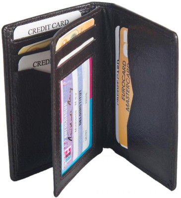 

Chevron Men Brown Genuine Leather Wallet(7 Card Slots)