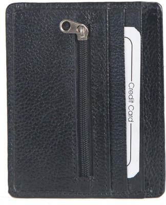 

Chevron Men Black Genuine Leather Wallet(1 Card Slot)