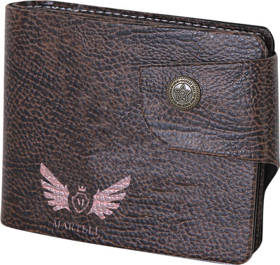 

Martell Men Brown Artificial Leather Wallet(3 Card Slots)