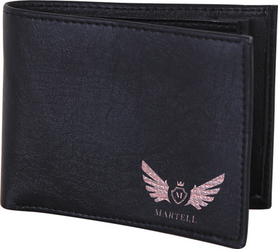 

Martell Men Black Artificial Leather Wallet