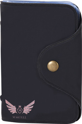 

Martell Men Black Plastic Card Holder(10 Card Slots)