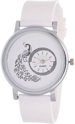 White colour sale watch for girls