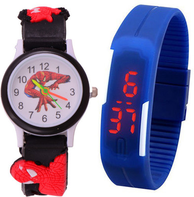 

Zest4Kids - Round Dial Cute Multip coloured - Children Favourite - Good Return Gift -1234912 Watch - For Boys & Girls