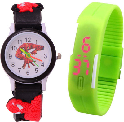 

Zest4Kids - Round Dial Cute Multip coloured - Children Favourite - Good Return Gift -1234910 Watch - For Boys & Girls