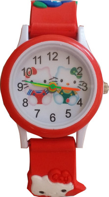 

Zest4Kids - Round Dial Cute Multip coloured - Children Favourite - Good Return Gift -1234826 Watch - For Boys & Girls