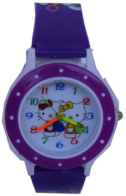 

VITREND (R-TM) New Design Cartoon HELLOKITTY Stylish Analog (Random Colors Will Be Sent) Watch - For Boys & Girls