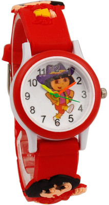 

Zest4Kids - Round Dial Cute Multip coloured - Children Favourite - Good Return Gift -1234849 Watch - For Boys & Girls