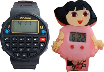 

Zest4Kids - Round Dial Cute Multip coloured - Children Favourite - Good Return Gift -1234908 Watch - For Boys & Girls