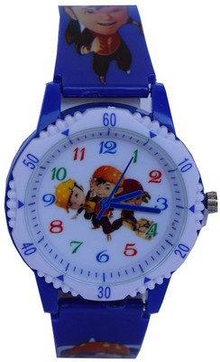 

VITREND (R-TM) New Baboi Cartoon design Round Dial Analog(Random Colors Will Be Sent) Watch - For Boys & Girls
