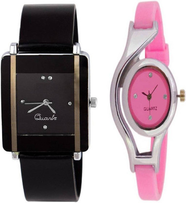 

iDIVAS NEW STYLISH MULTICOLOR SQUARE ROUND ANTIQUE COOL COMBO WATCH Watch - For Girls