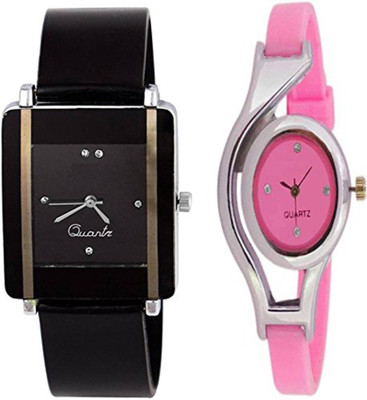 

Freny Exim stylish black pink dial designer women watch for ladies Glory_series_16 Watch - For Girls