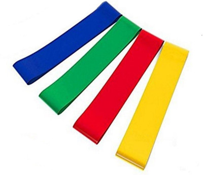 

CSU 4 Levels - Latex Loop Resistance Bands Silicone Yoga Strap(Multicolor)