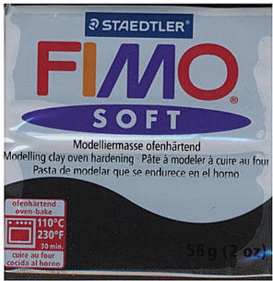 

Staedtler Fimo Soft Polymer Clay 2Oz - Black