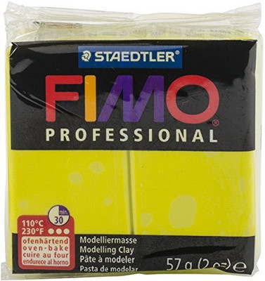 

Staedtler Fimo Professional Soft Polymer Clay 2Oz - Lemon Yellow