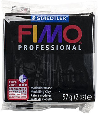 

Staedtler Fimo Professional Soft Polymer Clay 2Oz - Black
