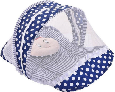 

Kidoyzz Mosquito Protector Comfy Baby Sleeping Mosquito Net Bed KDYP11BBD014 Portable Crib(Fabric, Multicolor)