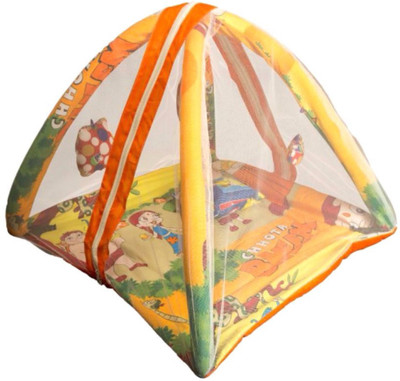 

Kidoyzz Mosquito Protector Comfy Baby Sleeping Mosquito Net Bed KDYP11BBD036 Portable Crib(Fabric, Multicolor)