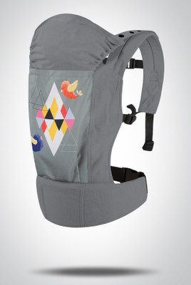 

R for Rabbit Hug Me Elite- The Ergonomic Baby Carrier (Grey) Baby Carrier(Grey, Front Carry facing in)